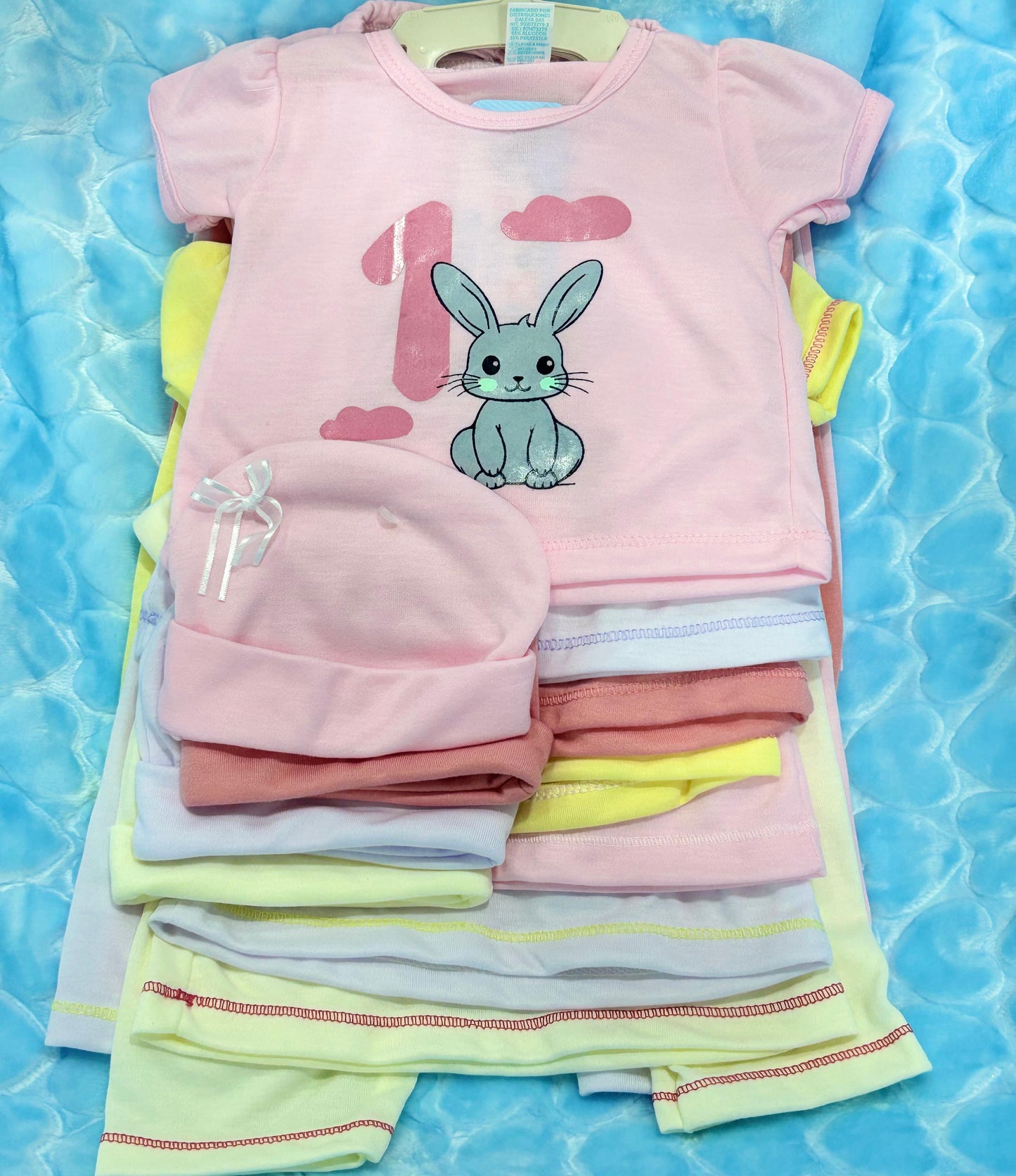 SET SEMANARIO DE 18 PIEZAS CON GORRITOS