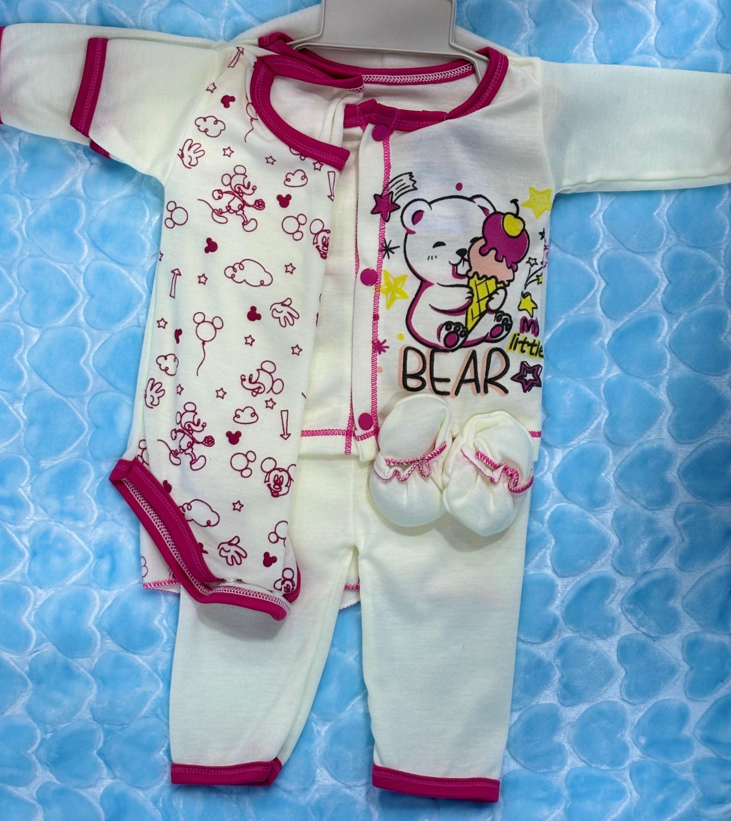 SET DE 4 PIEZAS PARA TU BEBÉ