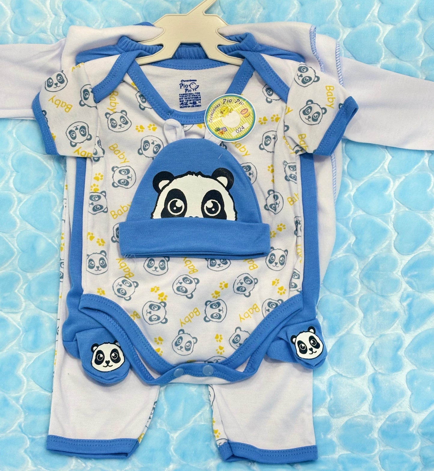 SET DE 5 PIEZAS PARA TU BEBÉ