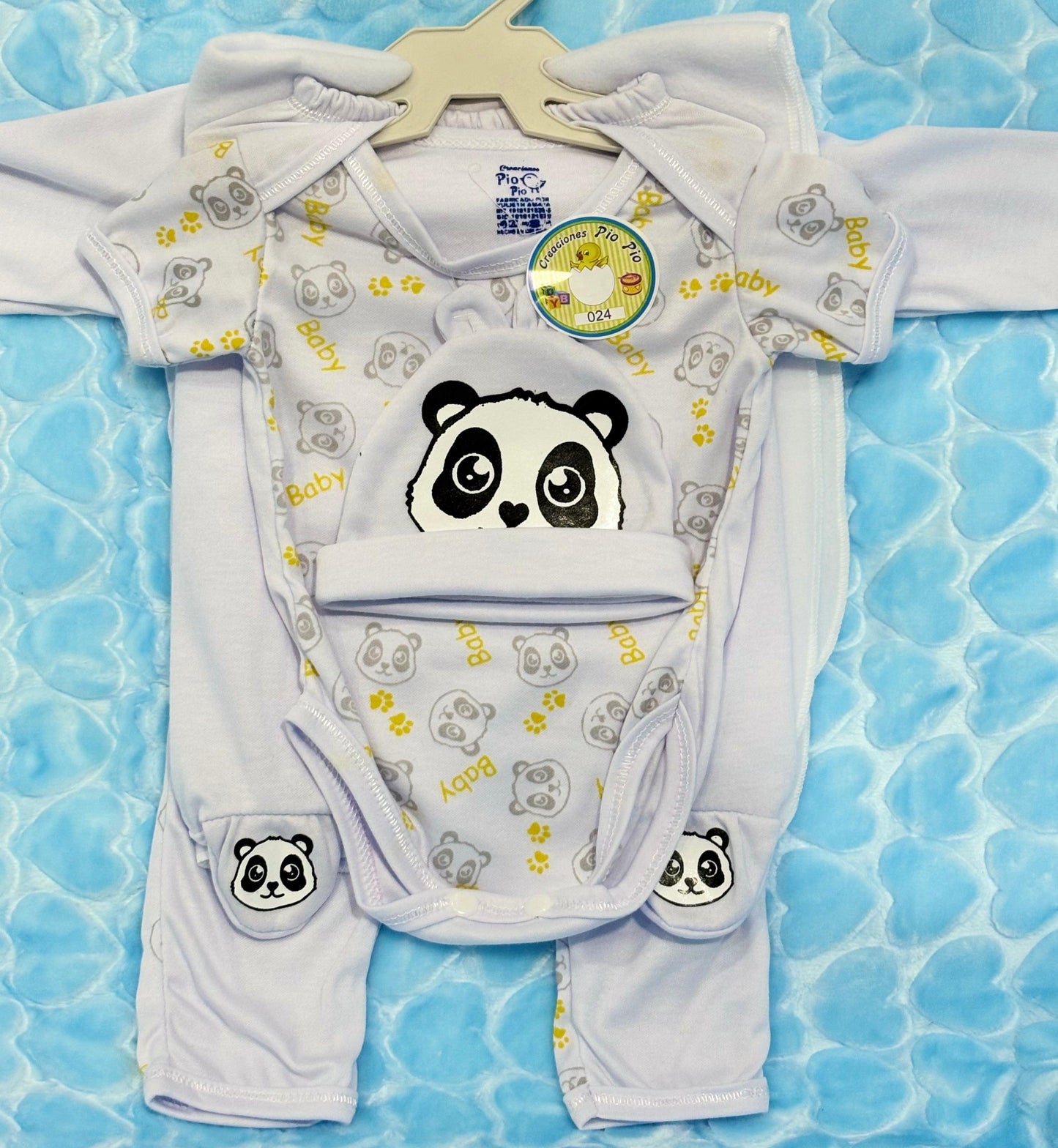 SET DE 5 PIEZAS PARA TU BEBÉ