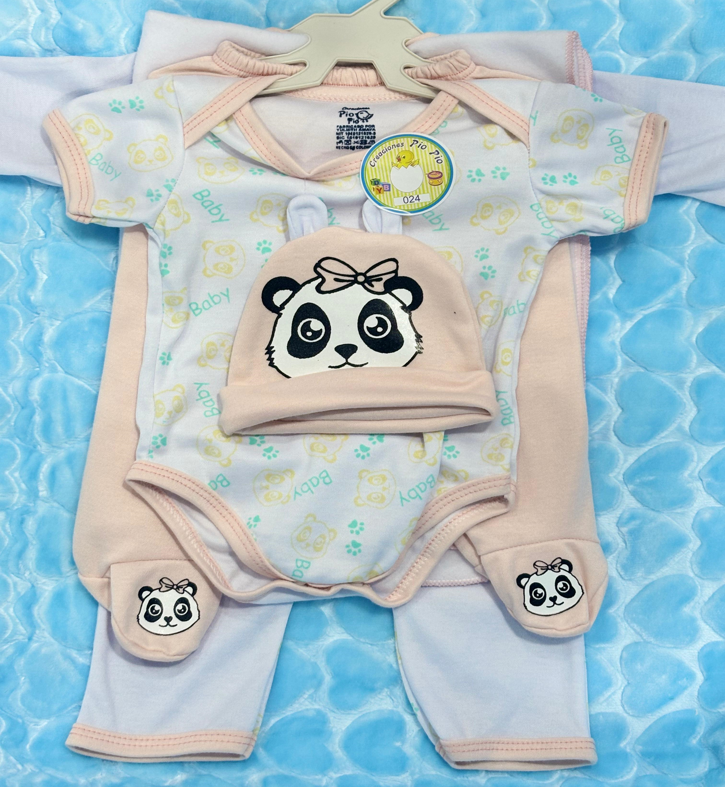 SET DE 5 PIEZAS PARA TU BEBÉ