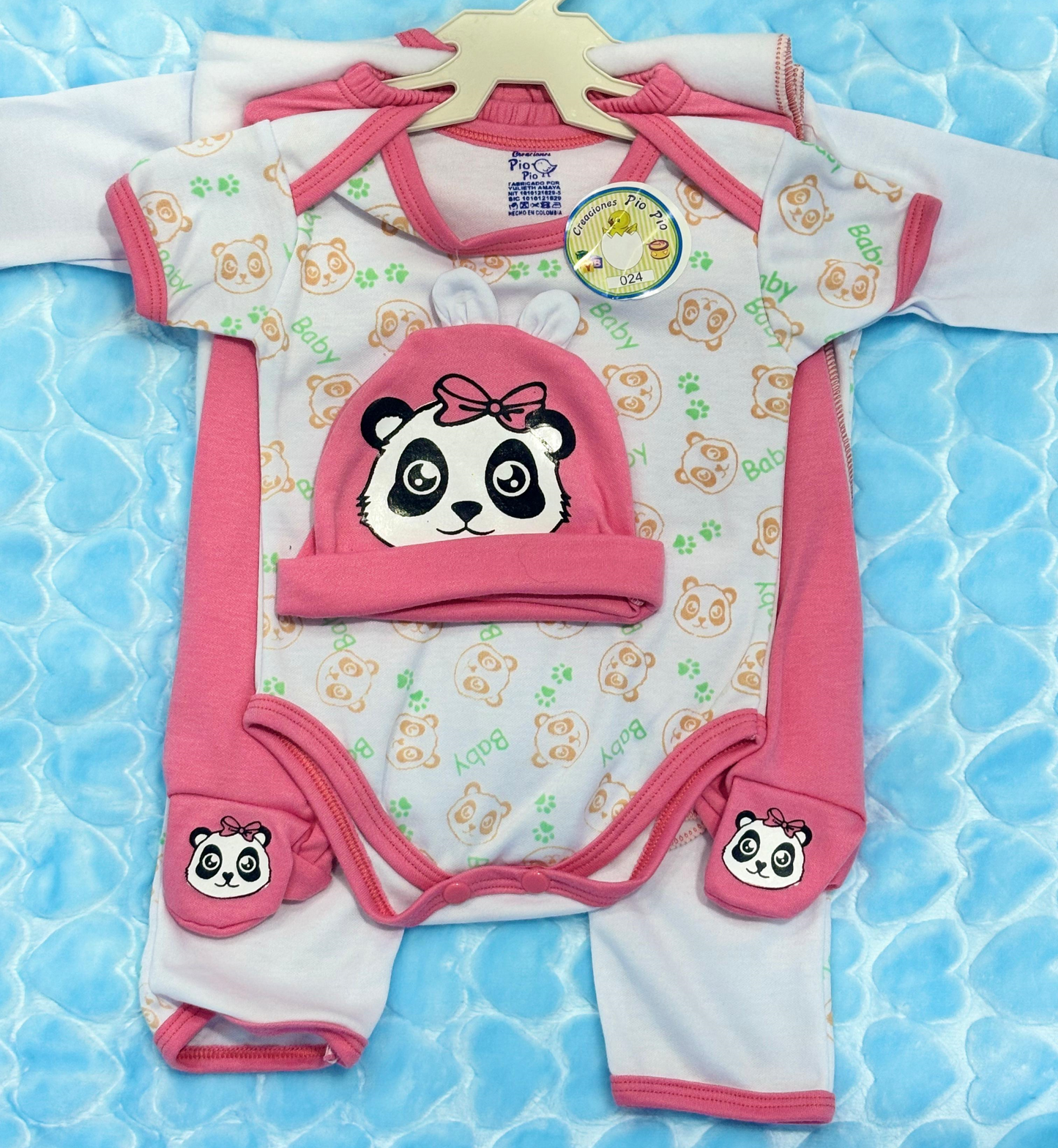 SET DE 5 PIEZAS PARA TU BEBÉ