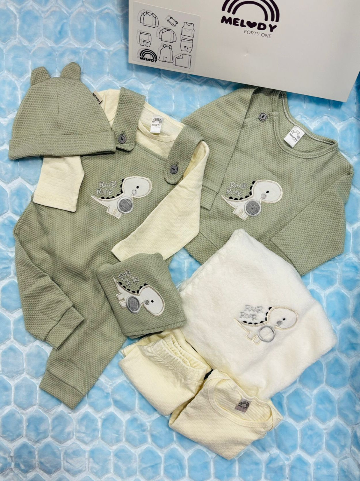 MUDA IMPORTADA MELODY SET 8 PIEZAS