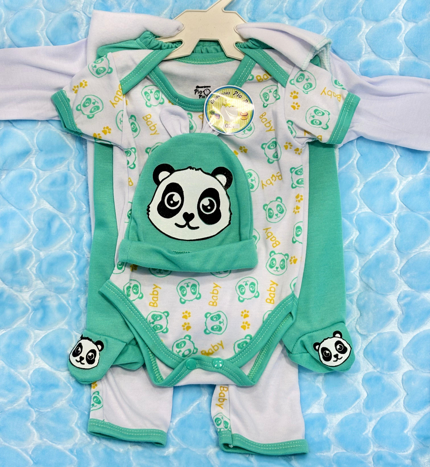 SET DE 5 PIEZAS PARA TU BEBÉ