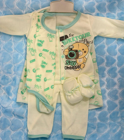 SET DE 4 PIEZAS PARA TU BEBÉ
