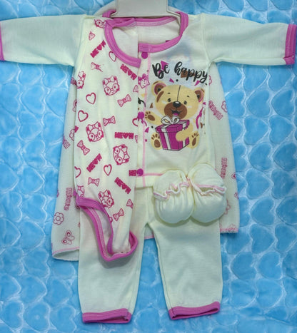 SET DE 4 PIEZAS PARA TU BEBÉ