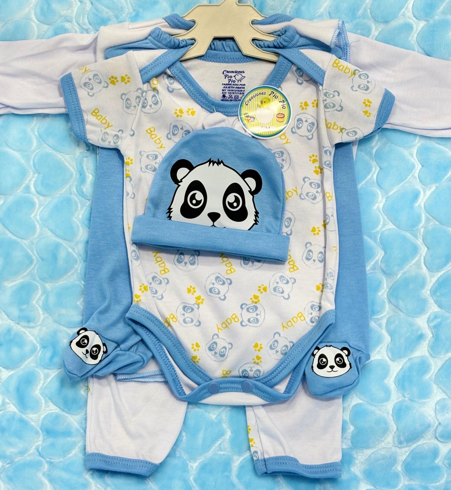 SET DE 5 PIEZAS  PARA TU BEBÉ