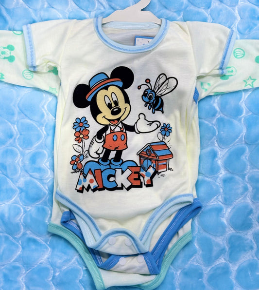 SET DE BODYS X3 CON ESTAMPADOS VARIADOS