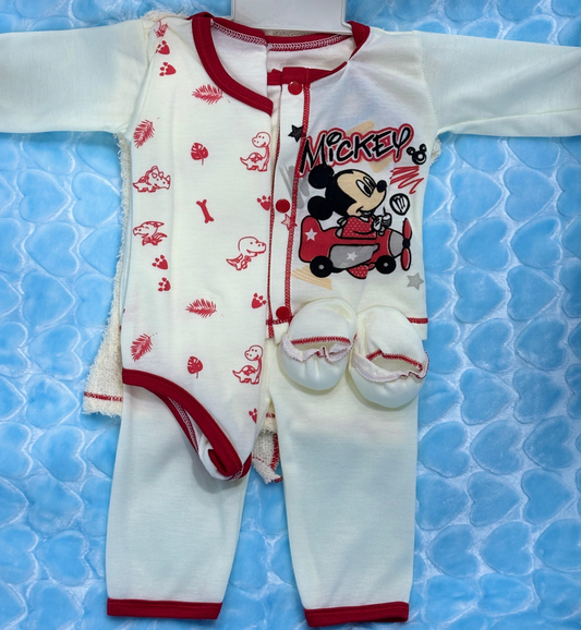 SET DE 4 PIEZAS PARA TU BEBÉ