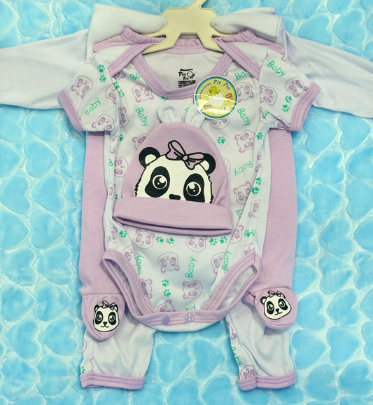 SET DE 5 PIEZAS  PARA TU BEBÉ